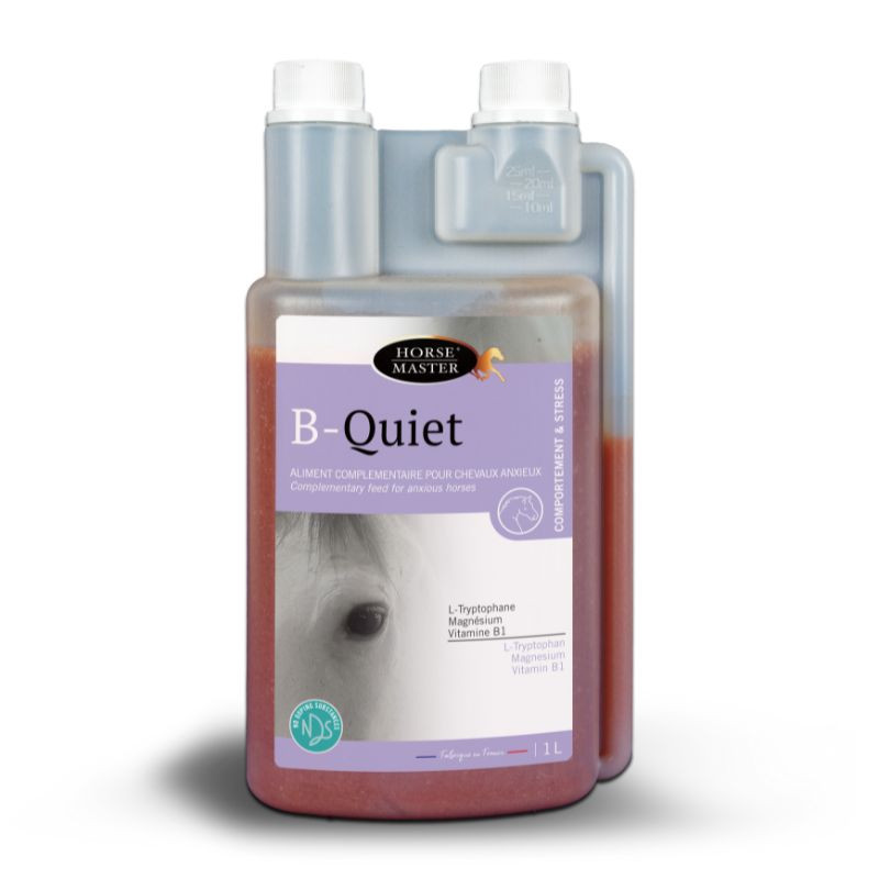 B-Quiet Horse Master - Complément stress cheval 1L - Le Paturon