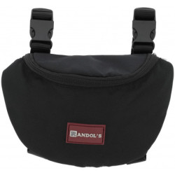 Sacoche randonnée cheval selle western noir - Le Paturon
