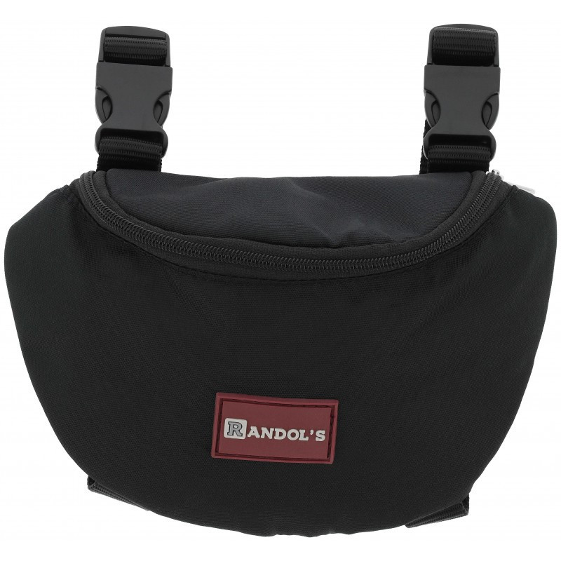 Sacoche randonnée cheval selle western noir - Le Paturon