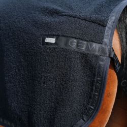 Couvre-reins cheval Tao GEM bleu marine
