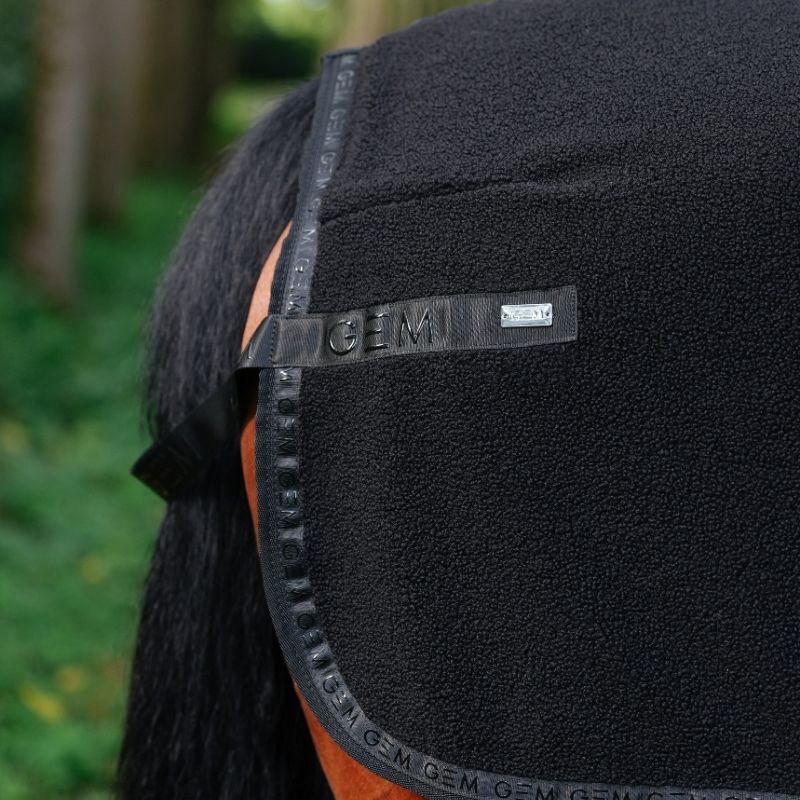 Couvre-reins cheval Tao GEM noir