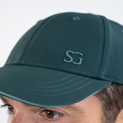 Casquette équitation Emerine SG by Harcour vert - Le Paturon
