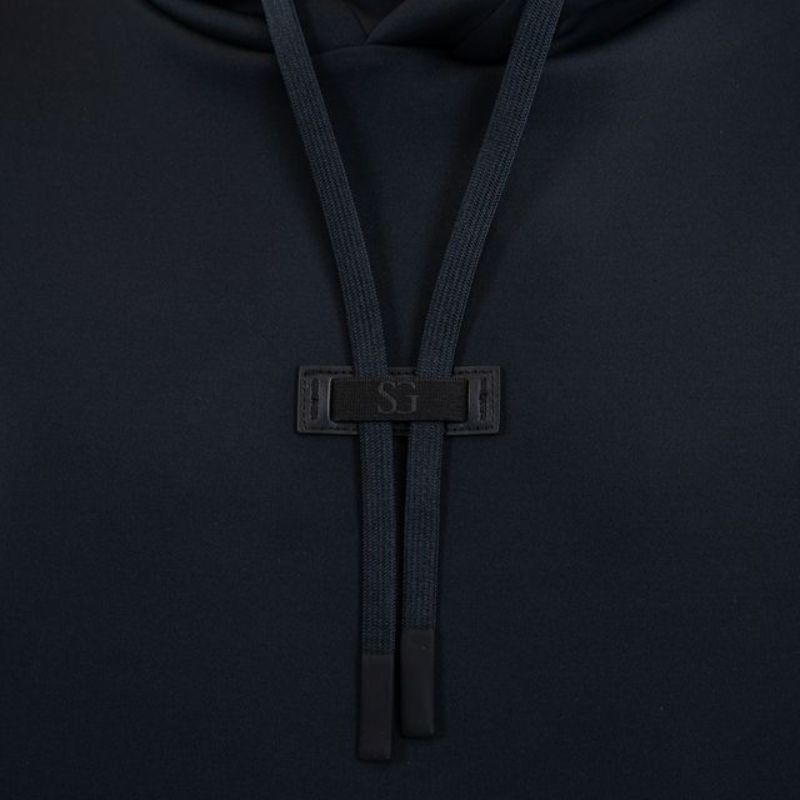 Sweat équitation unisexe Maddox SG by Harcour noir - Le Paturon
