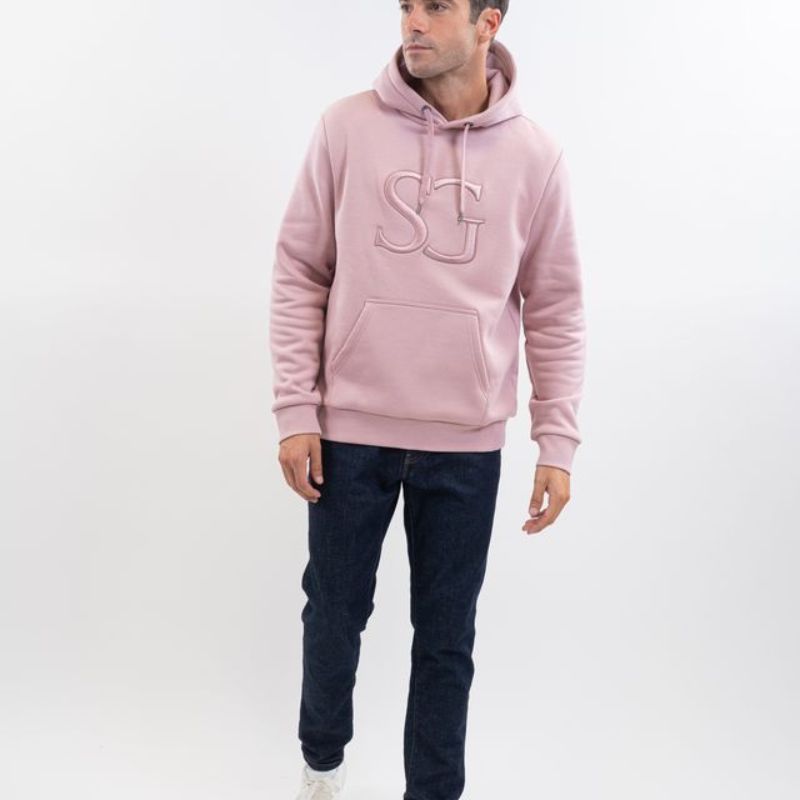Sweat équitation unisexe Lusso SG by Harcour pivoine - Le Paturon