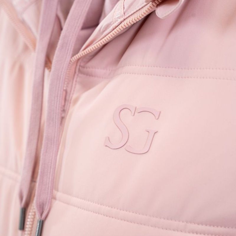 Gilet sans manches équitation unisexe Flair SG by Harcour pivoine - Le Paturon