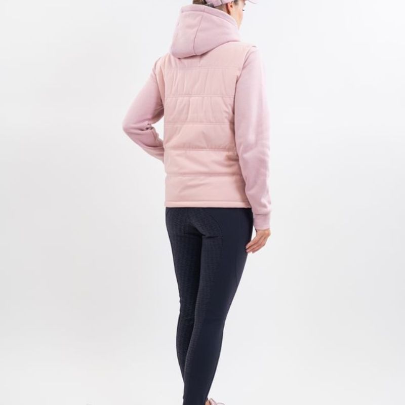 Gilet sans manches équitation unisexe Flair SG by Harcour pivoine - Le Paturon