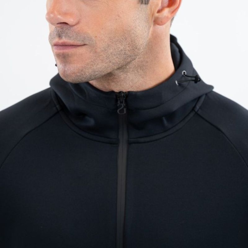 Sweat zippé équitation Caracho SG by Harcour noir - Le Paturon