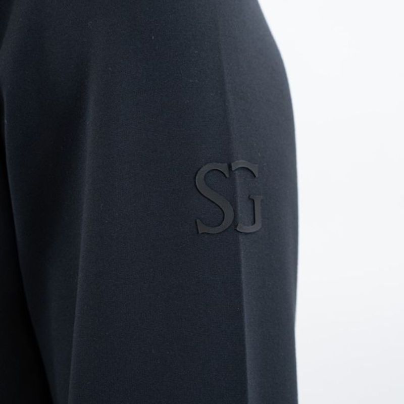Sweat zippé équitation Caracho SG by Harcour noir - Le Paturon