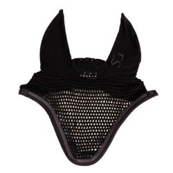 Bonnet anti-mouche cheval Lancelotta SG by Harcour noir - Le Paturon