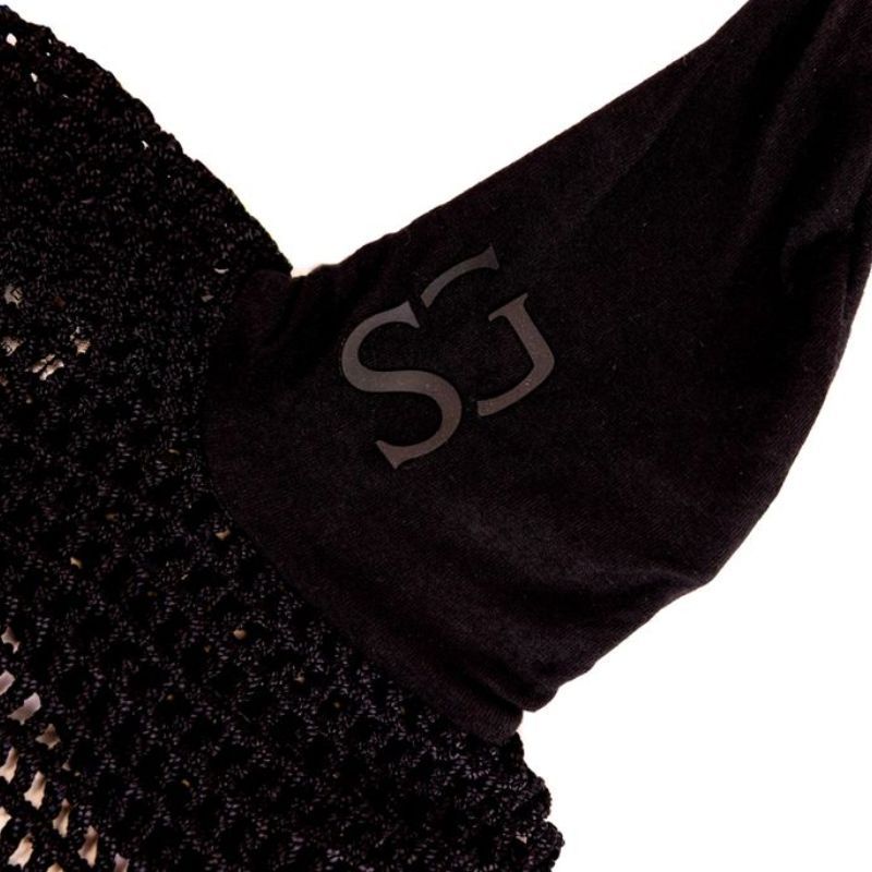 Bonnet anti-mouche cheval Lancelotta SG by Harcour noir - Le Paturon