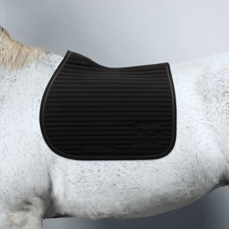 Tapis cheval Lilibeth SG by Harcour noir - Le Paturon