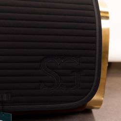 Tapis cheval Lilibeth SG by Harcour noir - Le Paturon