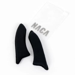 Coussinets de joue Cheek Pads casque équitation Comète XP Naca noir - Le Paturon
