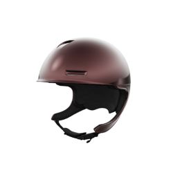 Casque équitation Comète XP Glow Naca prune - Le Paturon