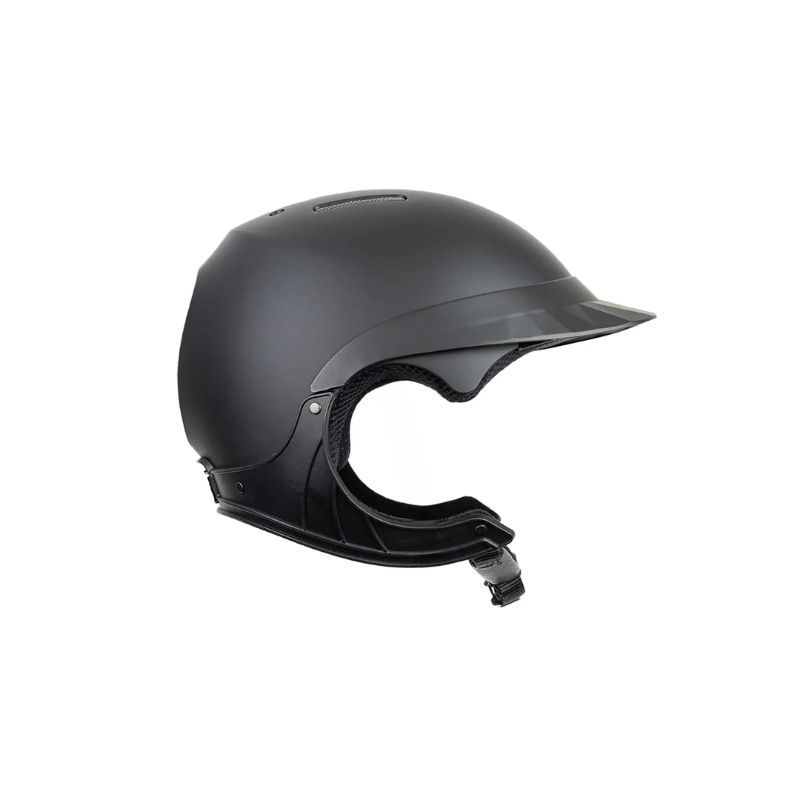 Casque équitation Gravity TR Mat Naca noir - Le Paturon