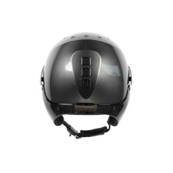 Casque équitation Gravity XP Glow Naca gris noir - Le Paturon