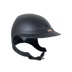 Casque équitation Gravity TR Mat Naca noir - Le Paturon