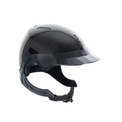 Casque équitation Gravity TR Glow Naca noir - Le Paturon