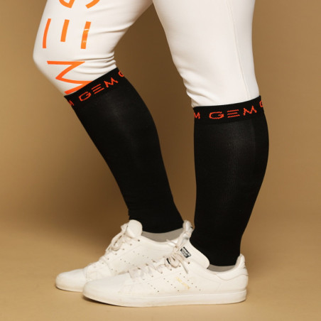 Chaussettes équitation Love GEM Equitation noir corail