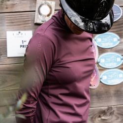 Polo équitation femme Technique Chichi GEM rouge vin