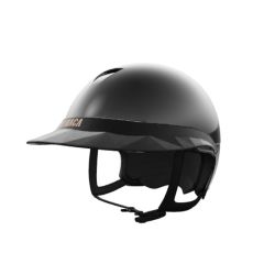 Pack casque équitation Comète S Glow Naca avec mousse et visière Large - Le Paturon