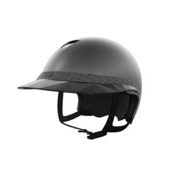 Pack casque équitation Comète S Mat Naca avec mousse et visière Large Glow Up - Le Paturon