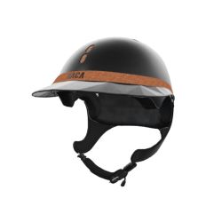 Pack casque équitation Gravity XP Mat Naca avec mousse et visière Large Glow Up - Le Paturon