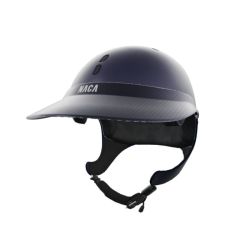 Pack casque équitation Gravity XP Mat Naca avec mousse et visière XL Carbone - Le Paturon