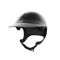 Pack casque équitation Gravity XP Glow Naca avec mousse et visière M Carbone - Le Paturon