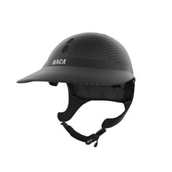 Pack casque équitation Gravity XP Carbone Mat Naca avec mousse et visière XL Carbone - Le Paturon