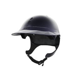 Pack casque équitation Gravity XP Carbone Glow Naca avec mousse et visière Large - Le Paturon