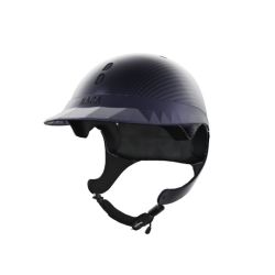 Pack casque équitation Gravity XP Carbone Glow Naca avec mousse et visière Small - Le Paturon