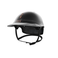 Pack casque équitation Gravity S Mat Naca avec mousse et visière Large - Le Paturon