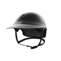 Pack casque équitation Gravity S Glow Naca avec mousse et visière M Carbone - Le Paturon