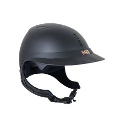 Pack casque équitation Gravity TR Mat Naca avec mousse et visière Large - Le Paturon
