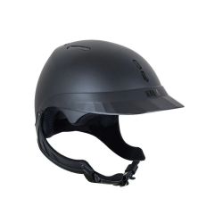 Pack casque équitation Gravity TR Mat Naca avec mousse et visière Small - Le Paturon
