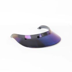 Visière XL X-Ray casque équitation Naca bleu - Le Paturon