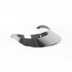 Visière XL X-Ray casque équitation Naca argent - Le Paturon