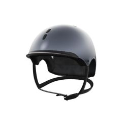 Casque équitation Gravity S Glow Naca gris noir - Le Paturon