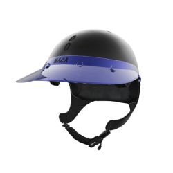 Pack casque équitation Gravity XP Mat Naca avec mousse et visière XL X-Ray - Le Paturon