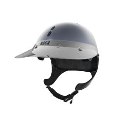Pack casque équitation Gravity XP Glow Naca avec mousse et visière XL X-Ray - Le Paturon