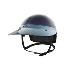 Pack casque équitation Gravity S Mat Naca avec mousse et visière XL X-Ray - Le Paturon