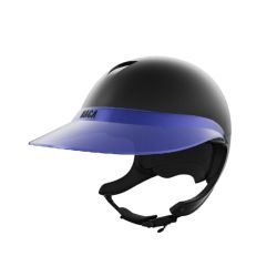 Pack casque équitation Comète XP Mat Naca avec mousse et visière XL X-Ray - Le Paturon