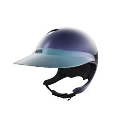 Pack casque équitation Comète XP Glow Naca avec mousse et visière XL X-Ray - Le Paturon