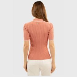 Polo équitation femme Bethanie Harcour rose - Le Paturon