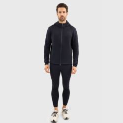 Sweat équitation homme zippé Bryss Harcour marine - Le Paturon