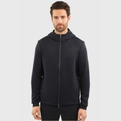 Sweat équitation homme zippé Bryss Harcour marine - Le Paturon