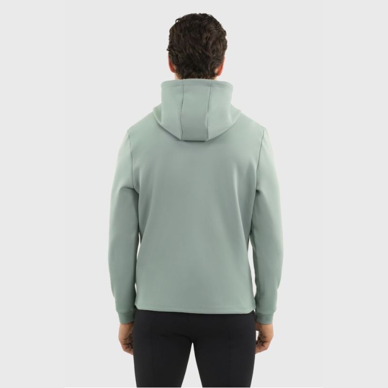 Sweat équitation homme zippé Bryss Harcour colibri - Le Paturon