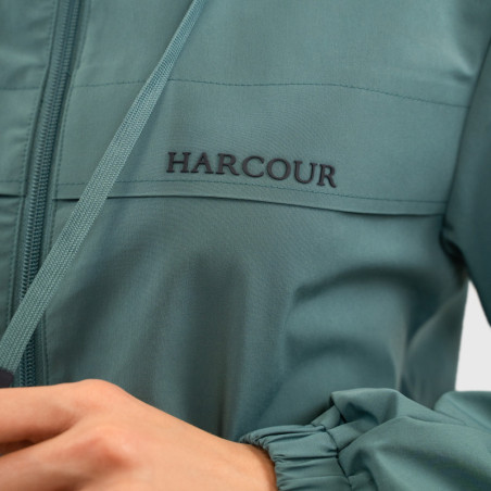 Veste imperméable femme Boreal Harcour vert paon - Le paturon