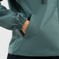 Veste imperméable femme Boreal Harcour vert paon - Le paturon